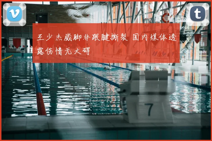 王少杰崴脚非跟腱撕裂 国内媒体透露伤情无大碍